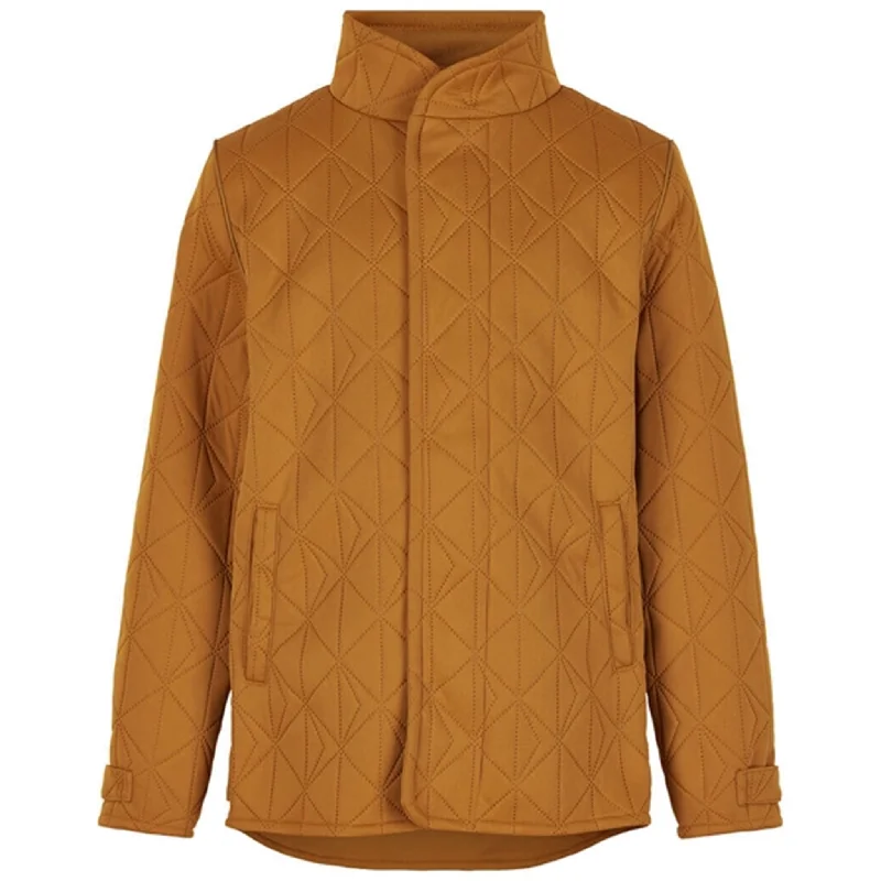 Women's trench coats with a removable belt for customizable stylingbyLINDGREN Lauge Thermo Jacket Sea Buckthorn Women's trench coats with a removable belt for customizable stylingbyLINDGREN Lauge Thermo Jacket Sea Buckthorn