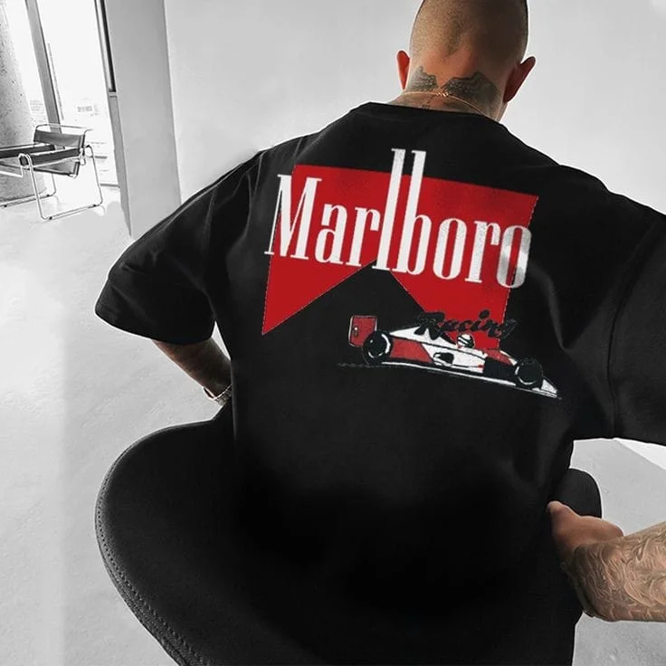 Men's marlboro tshirt oversized