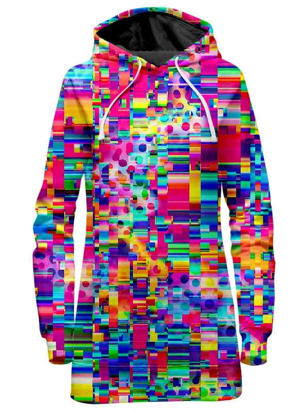 Women's sherpa - lined hoodie for extreme cold weather outdoor activitiesNo Signal Hoodie Dress Women's sherpa - lined hoodie for extreme cold weather outdoor activitiesNo Signal Hoodie Dress