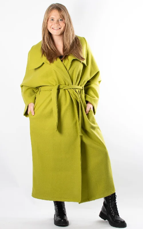 Patricia Trench Coat | Lime