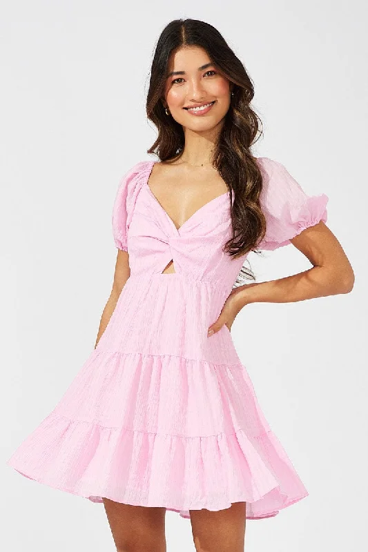 Little Black Women Dress with Sequins for a Glamorous Night OutPink Fit And Flare Dress Puff Sleeve Mini Little Black Women Dress with Sequins for a Glamorous Night OutPink Fit And Flare Dress Puff Sleeve Mini