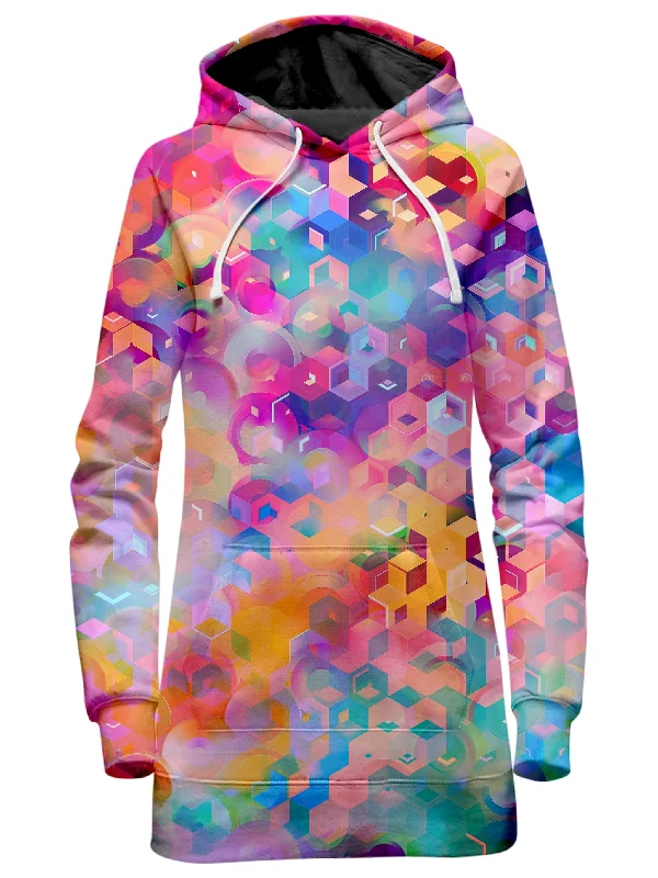 Women's mock - neck sweatshirt made of moisture - wicking material for fitness usePortal Realm Hoodie Dress Women's mock - neck sweatshirt made of moisture - wicking material for fitness usePortal Realm Hoodie Dress