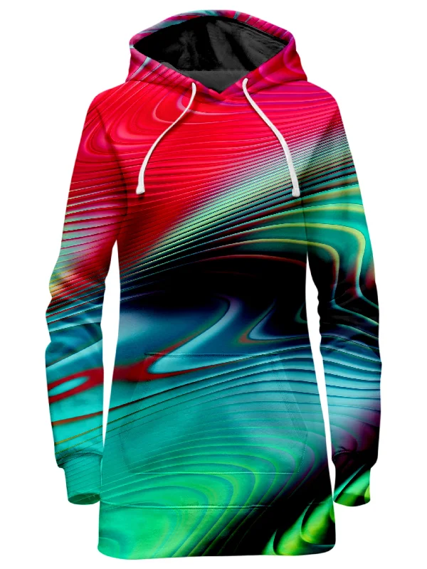 Women's oversized cropped hoodie with drawstrings for a trendy lookPsy Sand Hills Hoodie Dress