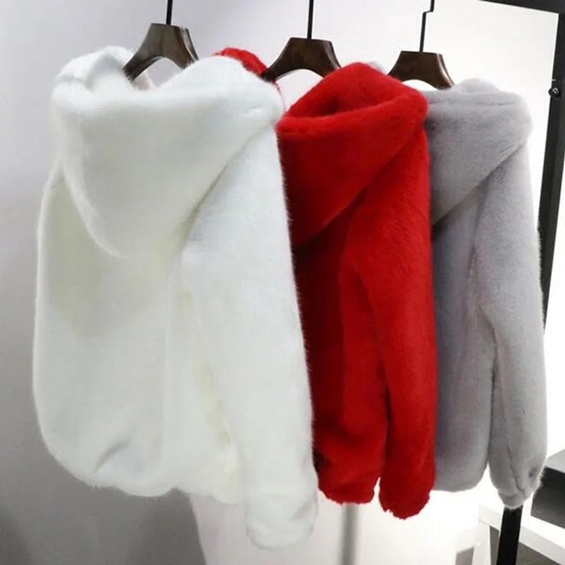 Women's tie - dye hoodie in bright colors for a retro and eye - catching styleRabbit imitation Fur Winter Grass Mink for Ladies Women's tie - dye hoodie in bright colors for a retro and eye - catching styleRabbit imitation Fur Winter Grass Mink for Ladies