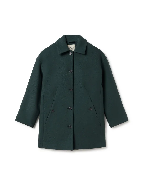 Women's cropped leather jackets with silver zippers for a punk - inspired outfitScilly - Washed Green Women's cropped leather jackets with silver zippers for a punk - inspired outfitScilly - Washed Green