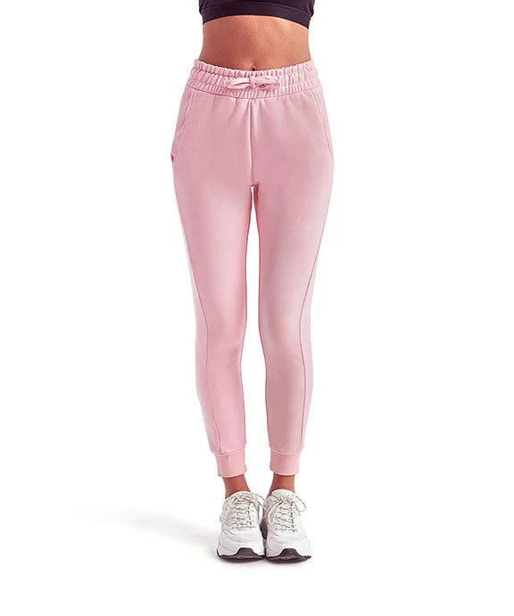 Women's fleece - lined hoodie with thumbholes for warmth in winterTD055 - TriDri Ladies Yoga Fitted Jogger Pants | Light Pink Women's fleece - lined hoodie with thumbholes for warmth in winterTD055 - TriDri Ladies Yoga Fitted Jogger Pants | Light Pink