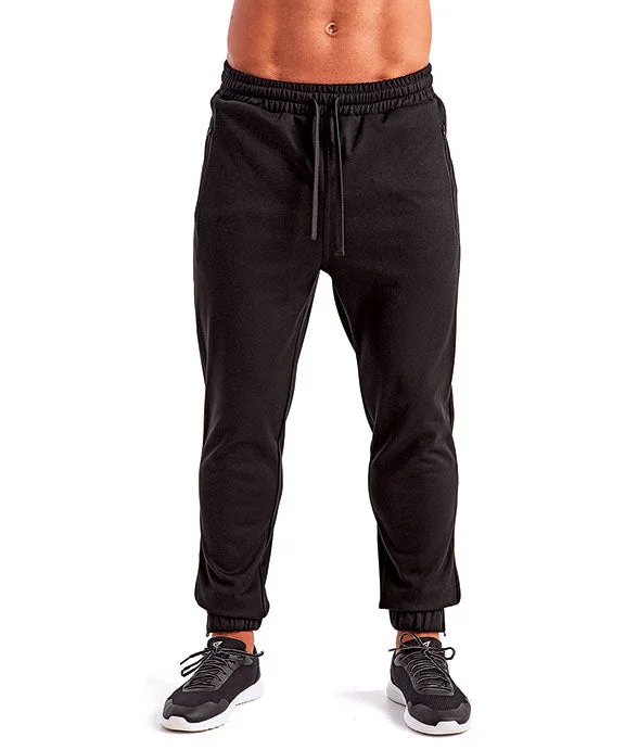 Women's long - sleeve cropped sweatshirt with ribbed cuffs for a snug fitTD449 - TriDri Mens Spun Dyed Jogger Pants | Black