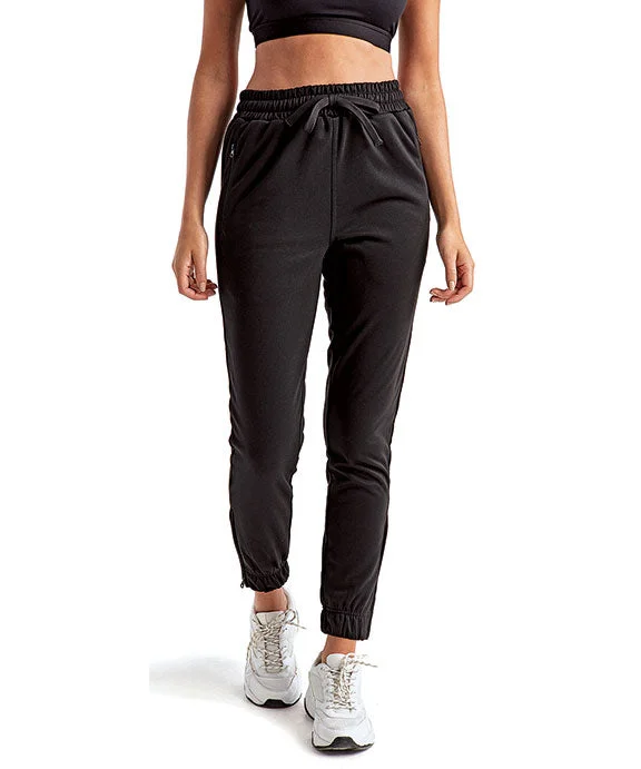 Women's zip - up sweatshirt in pastel blue for a soft and stylish outfitTD499 - TriDri Ladies Spun Dyed Jogger Pants