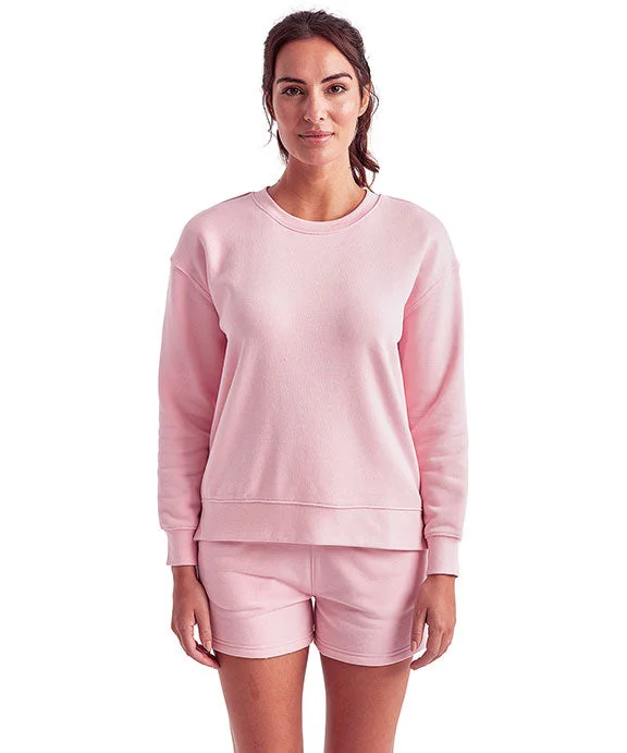 Women's tie - dye hoodie in bright colors for a retro and eye - catching styleTD600 - TriDri Ladies Billie Side-Zip Sweatshirt | Light Pink