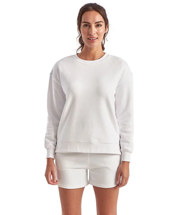 Women's color - block hoodie combining bold hues for a fashion - forward statementTD600 - TriDri Ladies Billie Side-Zip Sweatshirt | White