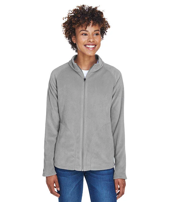 Women's long - sleeve cropped sweatshirt with ribbed cuffs for a snug fitTT90W - Team 365 Ladies Campus Microfleece Jacket | Sport Graphite