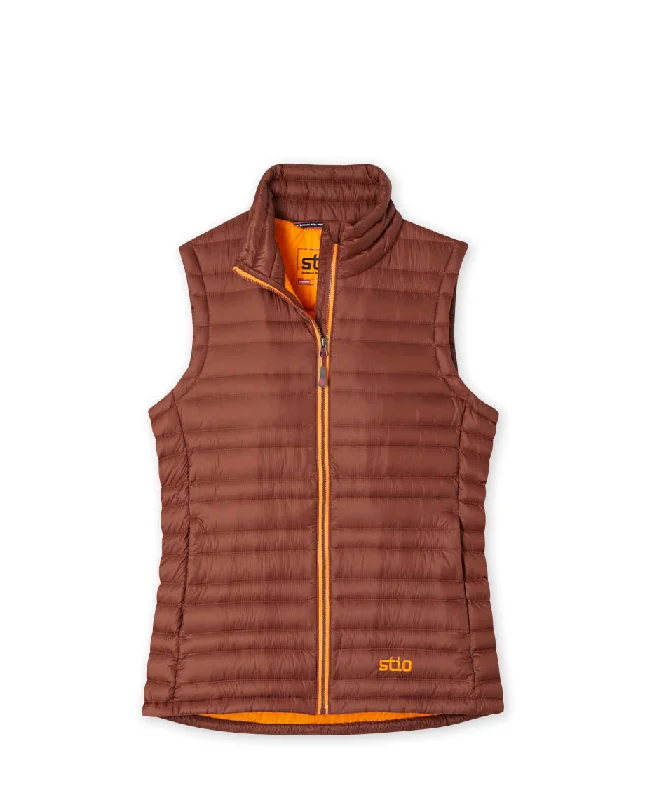 Women's cropped satin jackets in pastel shades for a glamorous evening outWomen's Pinion Down Vest