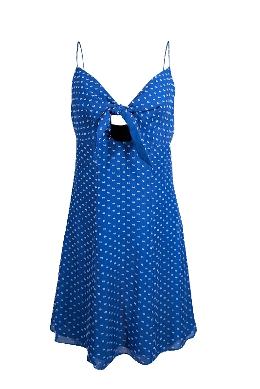 Sleeveless Women Dress in Bright Colors for Summer Parties Sleeveless Women Dress in Bright Colors for Summer Parties Alice & Olivia - Blue & White Swiss Dot Tie Front Mini Dress Sz 4 Sleeveless Women Dress in Bright Colors for Summer Parties Sleeveless Women Dress in Bright Colors for Summer Parties Alice & Olivia - Blue & White Swiss Dot Tie Front Mini Dress Sz 4