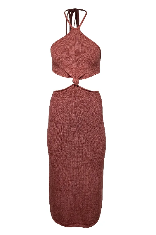 Plus Size Women Dress with a Flattering A - Line Cut for Comfort and Style Plus Size Women Dress with a Flattering A - Line Cut for Comfort and Style Cult Gaia - Mauve Pink Knit Cutout Halter Dress Sz XS Plus Size Women Dress with a Flattering A - Line Cut for Comfort and Style Plus Size Women Dress with a Flattering A - Line Cut for Comfort and Style Cult Gaia - Mauve Pink Knit Cutout Halter Dress Sz XS