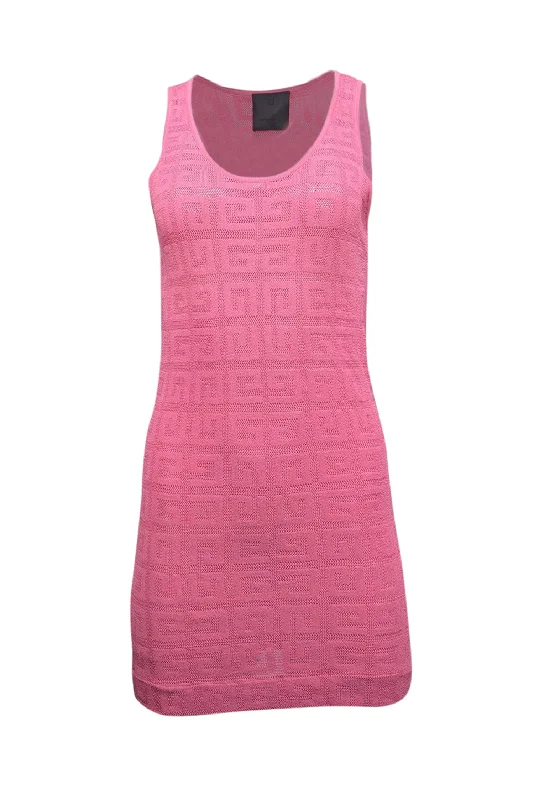 Halter Neck Women Dress to Show Off the Shoulders and Neckline Halter Neck Women Dress to Show Off the Shoulders and Neckline Givenchy - Pink 4G Jacquard Sleeveless Knit Dress Sz M Halter Neck Women Dress to Show Off the Shoulders and Neckline Halter Neck Women Dress to Show Off the Shoulders and Neckline Givenchy - Pink 4G Jacquard Sleeveless Knit Dress Sz M