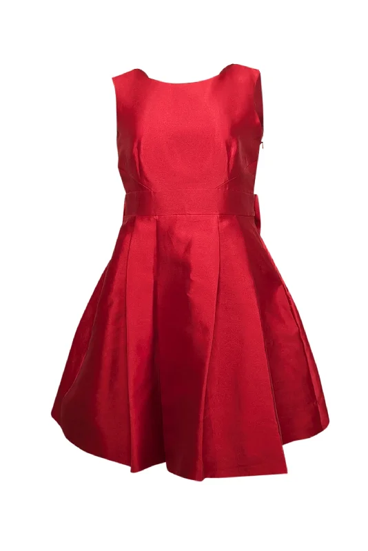 Empire Waist Women Dress to Accentuate the Bust and Conceal the Waist Empire Waist Women Dress to Accentuate the Bust and Conceal the Waist Kate Spade - Red Silk Blend Backless Bow Mini Dress Sz 10