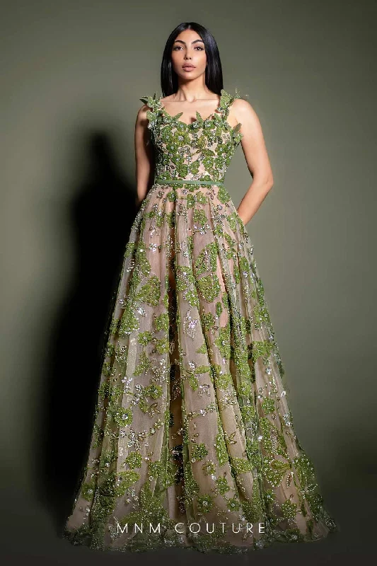 Lace - Embellished Women Dress for an Elegant and Sophisticated Appearance Lace - Embellished Women Dress for an Elegant and Sophisticated Appearance MNM Couture K4199