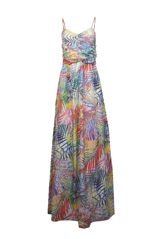 Halter Neck Women Dress to Show Off the Shoulders and Neckline Halter Neck Women Dress to Show Off the Shoulders and Neckline Parker - Green & Multicolor Neon Palm Print Maxi Dress Sz L Halter Neck Women Dress to Show Off the Shoulders and Neckline Halter Neck Women Dress to Show Off the Shoulders and Neckline Parker - Green & Multicolor Neon Palm Print Maxi Dress Sz L