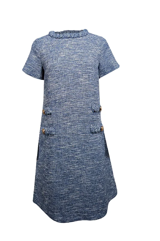 Plus Size Women Dress with a Flattering A - Line Cut for Comfort and Style Plus Size Women Dress with a Flattering A - Line Cut for Comfort and Style Tuckernuck - Blue & White Tweed Shift Dress Sz S Plus Size Women Dress with a Flattering A - Line Cut for Comfort and Style Plus Size Women Dress with a Flattering A - Line Cut for Comfort and Style Tuckernuck - Blue & White Tweed Shift Dress Sz S