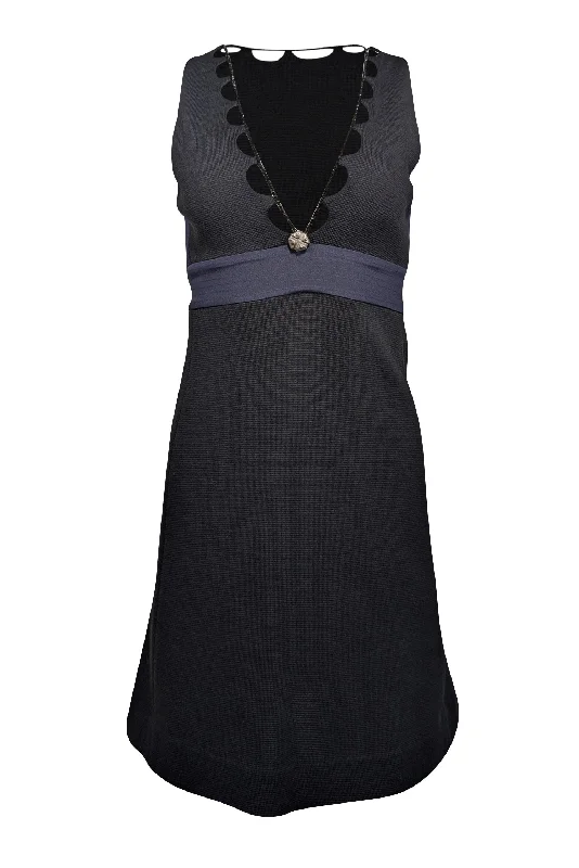 Plus Size Women Dress with a Flattering A - Line Cut for Comfort and Style Plus Size Women Dress with a Flattering A - Line Cut for Comfort and Style Vena Cava - Black Knit Beaded V-Neckline Sleeveless Dress Sz 0 Plus Size Women Dress with a Flattering A - Line Cut for Comfort and Style Plus Size Women Dress with a Flattering A - Line Cut for Comfort and Style Vena Cava - Black Knit Beaded V-Neckline Sleeveless Dress Sz 0