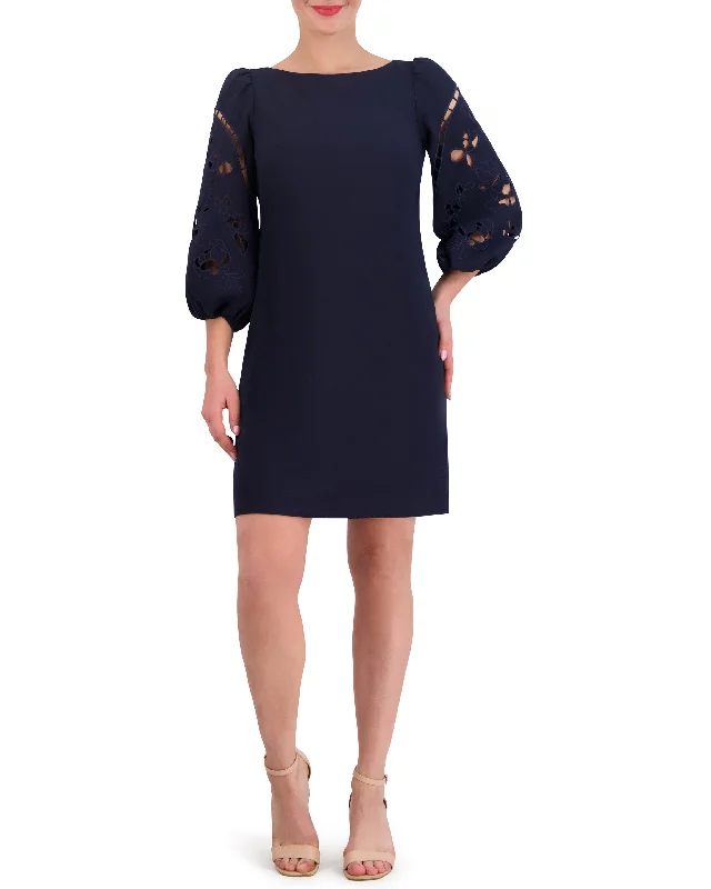 Wrap - Style Women Dress with Adjustable Fit for All Body Types Wrap - Style Women Dress with Adjustable Fit for All Body Types Embroidered Cutout-Sleeve Minidress Wrap - Style Women Dress with Adjustable Fit for All Body Types Wrap - Style Women Dress with Adjustable Fit for All Body Types Embroidered Cutout-Sleeve Minidress