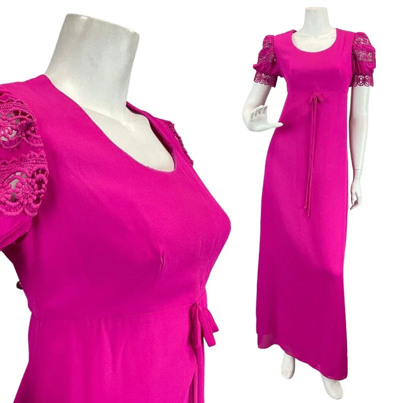 Mermaid - Style Women Dress with a Fitted Silhouette for Special Occasions Mermaid - Style Women Dress with a Fitted Silhouette for Special Occasions VINTAGE 60s 70s FUCHSIA PINK LACE EMPIRE LINE MOD MAXI DRESS 10 Mermaid - Style Women Dress with a Fitted Silhouette for Special Occasions Mermaid - Style Women Dress with a Fitted Silhouette for Special Occasions VINTAGE 60s 70s FUCHSIA PINK LACE EMPIRE LINE MOD MAXI DRESS 10
