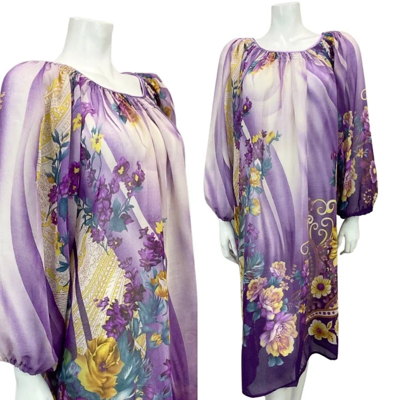 Sheath Women Dress with a Tailored Fit for a Professional Look Sheath Women Dress with a Tailored Fit for a Professional Look VINTAGE 60s 70s PURPLE LILAC YELLOW FLORAL BOHO SHEER MIDI DRESS 10 12 14 16 18 Sheath Women Dress with a Tailored Fit for a Professional Look Sheath Women Dress with a Tailored Fit for a Professional Look VINTAGE 60s 70s PURPLE LILAC YELLOW FLORAL BOHO SHEER MIDI DRESS 10 12 14 16 18