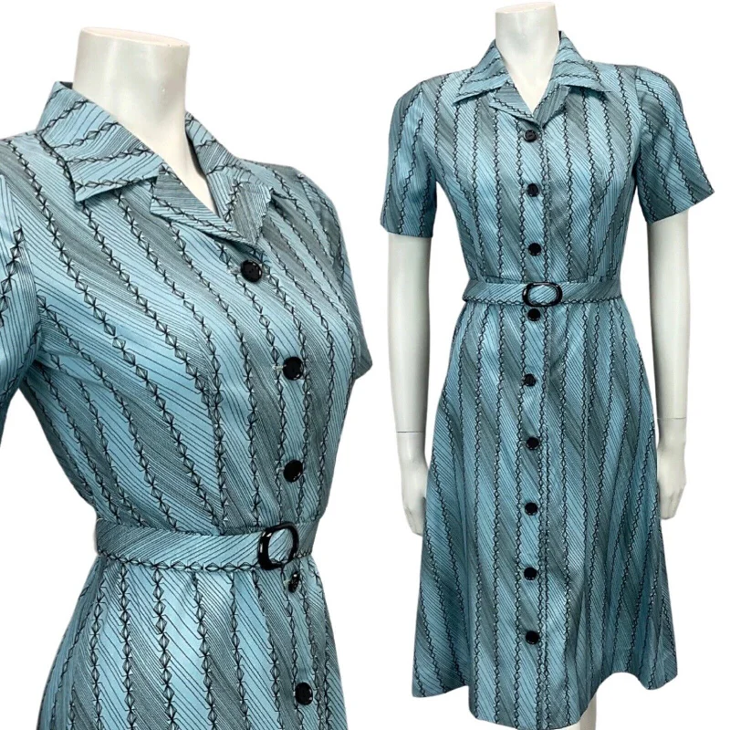 Shift Women Dress with a Simple and Classic Design for Everyday Wear Shift Women Dress with a Simple and Classic Design for Everyday Wear VTG 60s 70s METALLIC BLUE BLACK PATTERNED BUTTON DOWN BELTED SHIRT DRESS 10 12 Shift Women Dress with a Simple and Classic Design for Everyday Wear Shift Women Dress with a Simple and Classic Design for Everyday Wear VTG 60s 70s METALLIC BLUE BLACK PATTERNED BUTTON DOWN BELTED SHIRT DRESS 10 12