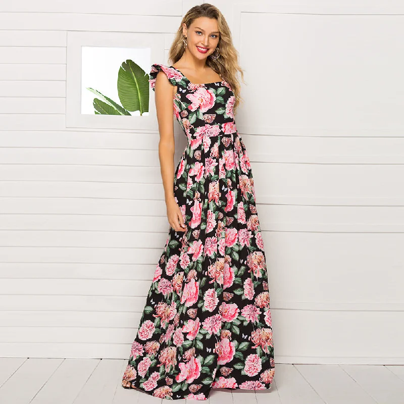 Maxi dresses with pocket details for added functionalityBeach In Bali Smocked Tiered Maxi Dress Maxi dresses with pocket details for added functionalityBeach In Bali Smocked Tiered Maxi Dress