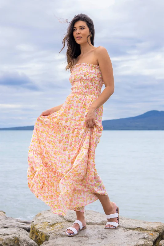 Midi dresses with V - necklines for a flattering and elongating effectDebra Maxi Dress Midi dresses with V - necklines for a flattering and elongating effectDebra Maxi Dress