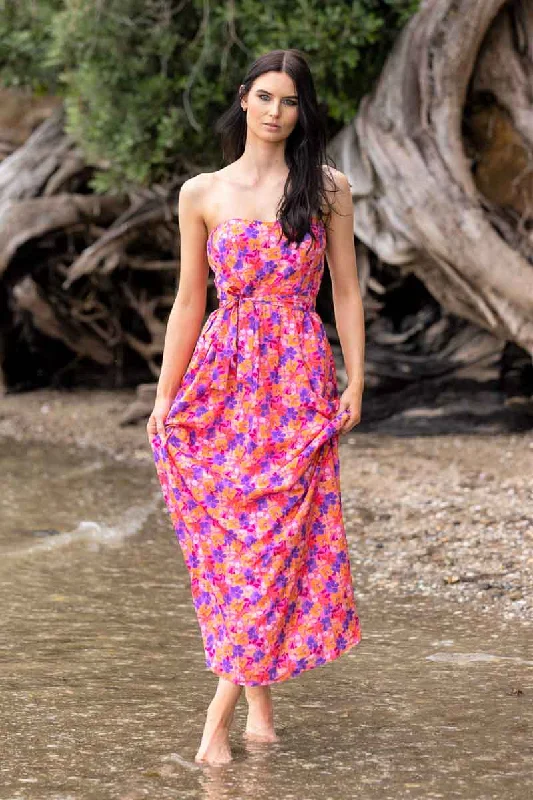 Midi dresses with ruffled bodices for a more pronounced feminine lookMinka Strapless Maxi Dress Midi dresses with ruffled bodices for a more pronounced feminine lookMinka Strapless Maxi Dress