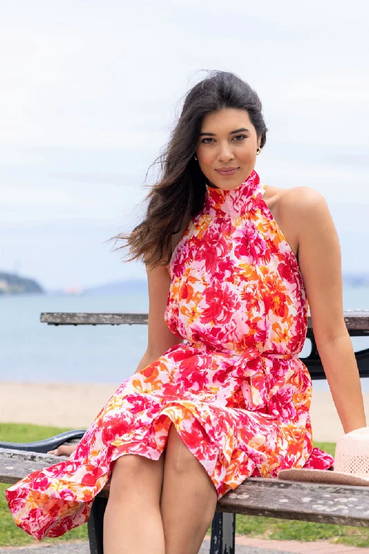 Midi dresses with sheer panels for a touch of allureRuby Dress