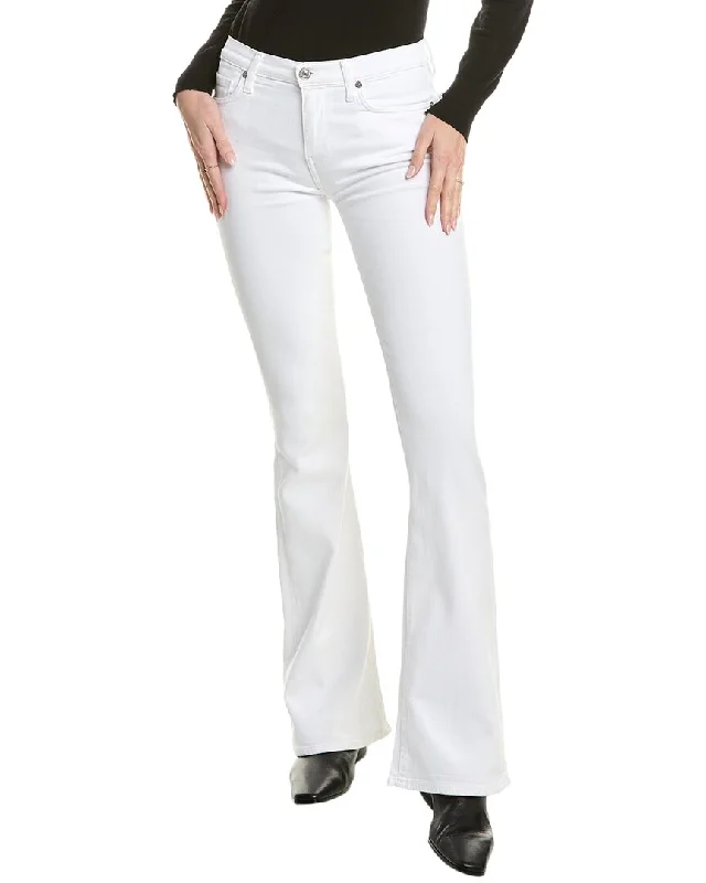 Women's pants with thermal lining Wide - leg women jeans for a modern and relaxed vibe 7 For All Mankind Ali High-Waist Soleil Classic Flare Jean