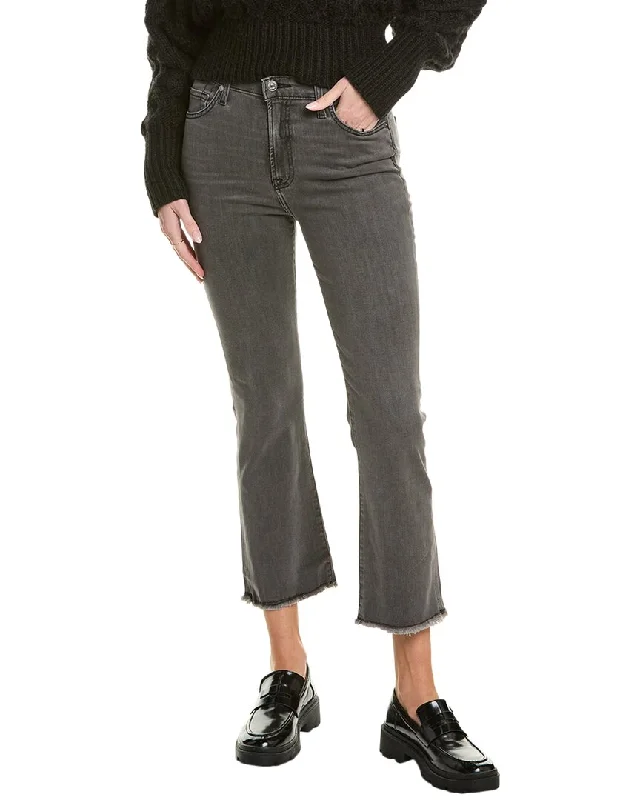 Women's pants with wrinkle - resistant material Cargo women jeans with multiple pockets for added functionality 7 For All Mankind High-Waist Wash Black Slim Kick Jean Women's pants with wrinkle - resistant material Cargo women jeans with multiple pockets for added functionality 7 For All Mankind High-Waist Wash Black Slim Kick Jean
