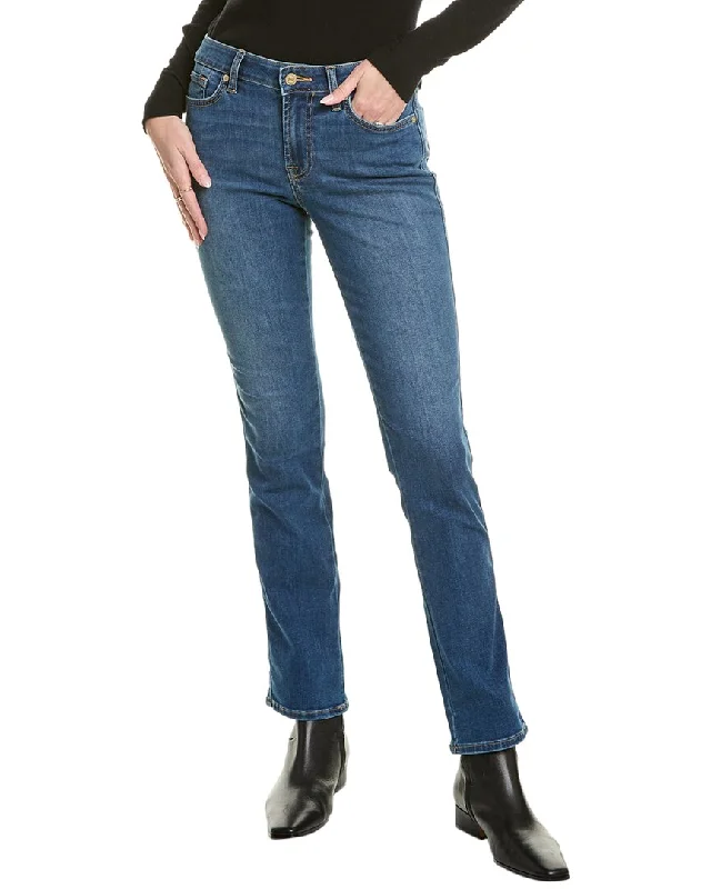 Women's cotton jogger pants Acid - wash women jeans with a retro finish 7 For All Mankind Kimmie Form Fitted Autumn Straight Jean Women's cotton jogger pants Acid - wash women jeans with a retro finish 7 For All Mankind Kimmie Form Fitted Autumn Straight Jean