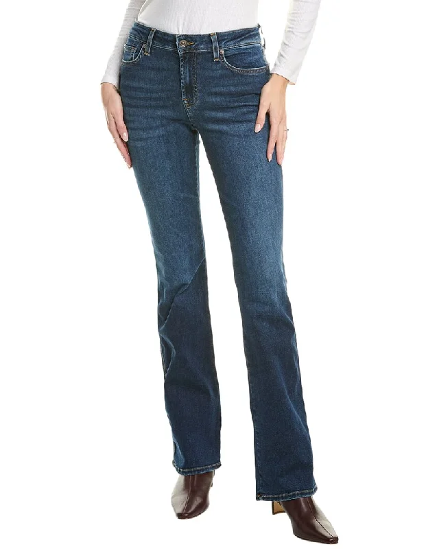 Women's summer - weight linen pants High - waisted women jeans for a flattering silhouette 7 For All Mankind Kimmie Freesia Form Fitted Bootcut Jean Women's summer - weight linen pants High - waisted women jeans for a flattering silhouette 7 For All Mankind Kimmie Freesia Form Fitted Bootcut Jean