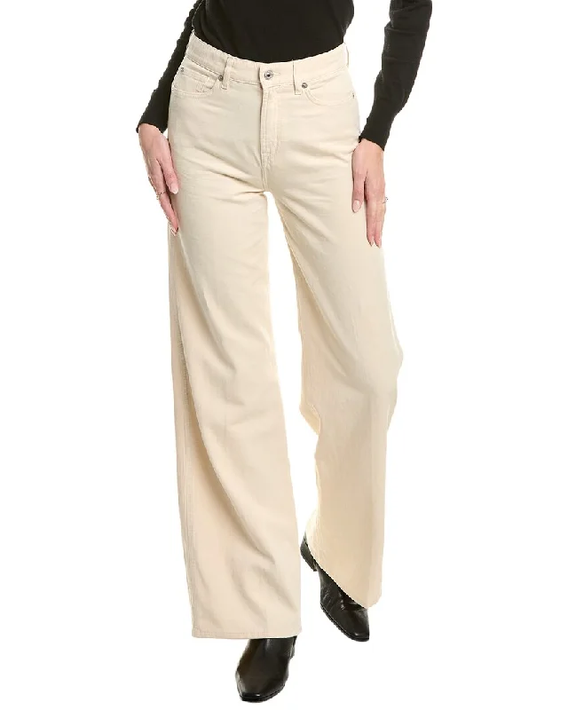 Women's tie - dye festival pants Straight - leg women jeans with a classic and timeless appeal 7 For All Mankind Lotta Linen-Blend Oat Jean Women's tie - dye festival pants Straight - leg women jeans with a classic and timeless appeal 7 For All Mankind Lotta Linen-Blend Oat Jean