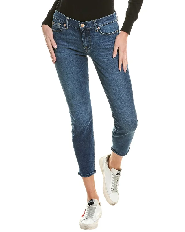 Women's pants for skiing Stretch women jeans for enhanced mobility and comfort 7 For All Mankind The Ankle Gwenevere Ankle Skinny Jean Women's pants for skiing Stretch women jeans for enhanced mobility and comfort 7 For All Mankind The Ankle Gwenevere Ankle Skinny Jean