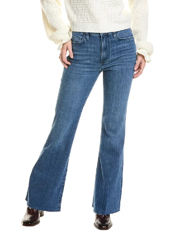 Women's pants for music festivals Ripped women jeans for a rebellious and fashion - forward style FRAME Denim Le Easy Temple Flare Jean Women's pants for music festivals Ripped women jeans for a rebellious and fashion - forward style FRAME Denim Le Easy Temple Flare Jean