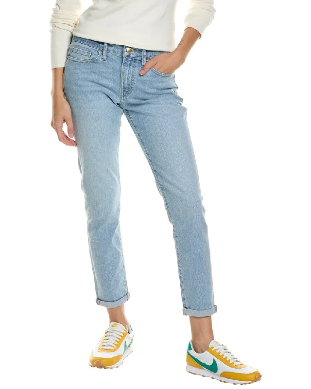 Women's button - fly jeans pants Wide - leg women jeans for a modern and relaxed vibe FRAME Denim Le Garcon Jean Women's button - fly jeans pants Wide - leg women jeans for a modern and relaxed vibe FRAME Denim Le Garcon Jean
