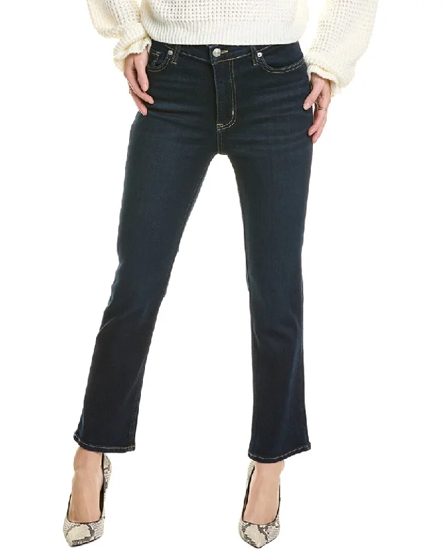 Women's polyester workout pants Button - fly women jeans with a traditional touch FRAME Denim Le High Parkway Straight Jean