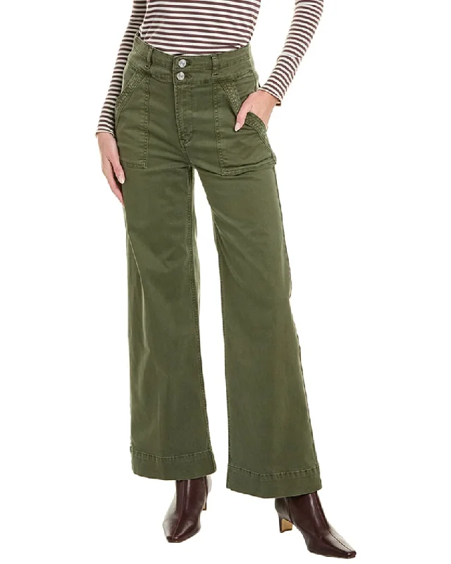 Women's pants for garden parties Colored women jeans in vibrant hues like red and yellow FRAME Denim Slim Washed Surplus Palazzo Jean Women's pants for garden parties Colored women jeans in vibrant hues like red and yellow FRAME Denim Slim Washed Surplus Palazzo Jean