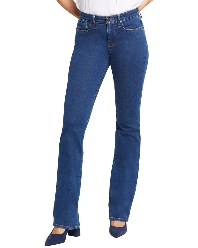Women's junior - sized denim pants Distressed women jeans for a trendy and edgy look NYDJ Barbara Quinn Bootcut Jean
