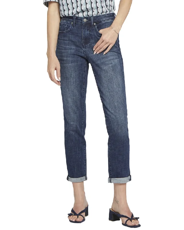 Women's high - waisted yoga pants Skinny women jeans with a form - fitting design NYDJ Margot Mesquite Crop Jean Women's high - waisted yoga pants Skinny women jeans with a form - fitting design NYDJ Margot Mesquite Crop Jean