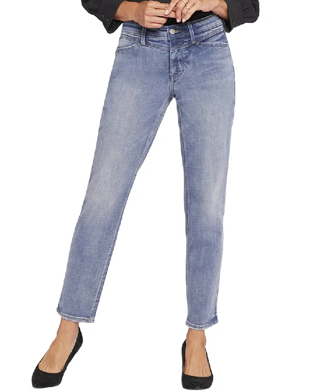 Women's senior - friendly lounge pants Embroidered women jeans with intricate patterns NYDJ Margot Romance Front Crop Jean Women's senior - friendly lounge pants Embroidered women jeans with intricate patterns NYDJ Margot Romance Front Crop Jean