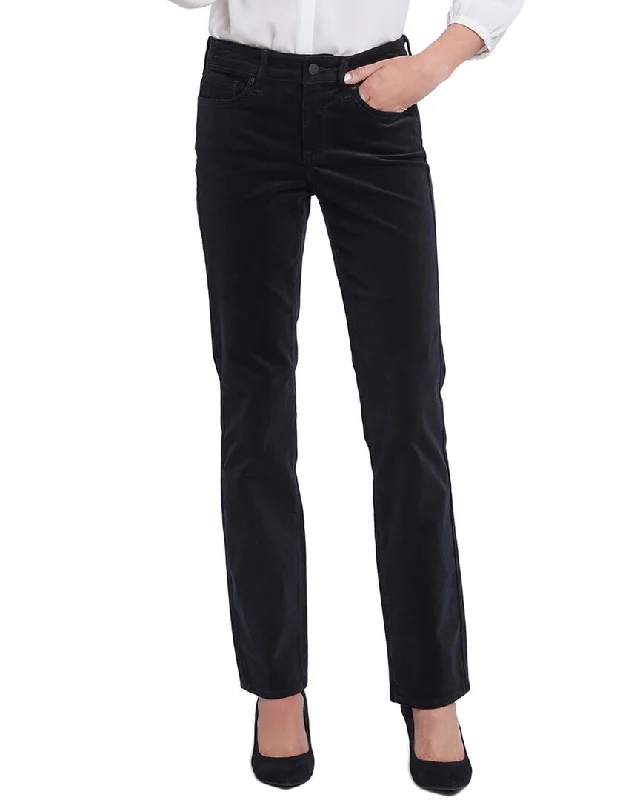 Women's nursing work pants Straight - leg women jeans with a classic and timeless appeal NYDJ Marilyn Black Straight Jean Women's nursing work pants Straight - leg women jeans with a classic and timeless appeal NYDJ Marilyn Black Straight Jean