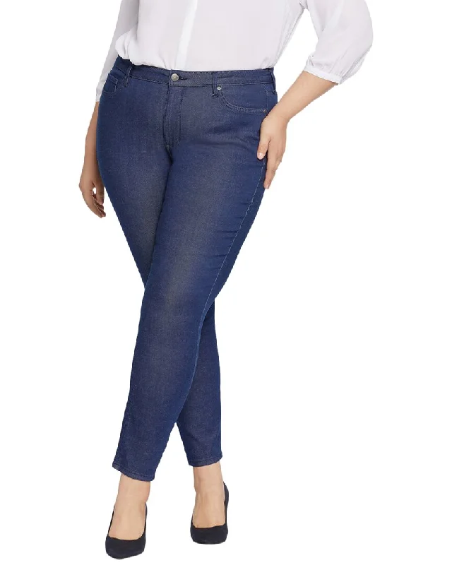 Women's embroidered ethnic pants Ripped women jeans for a rebellious and fashion - forward style NYDJ Plus Ami Endless Blue Skinny Leg Jean Women's embroidered ethnic pants Ripped women jeans for a rebellious and fashion - forward style NYDJ Plus Ami Endless Blue Skinny Leg Jean