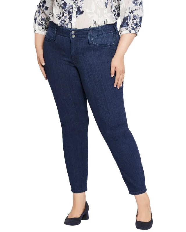 Women's ruffled hem dress pants Cargo women jeans with multiple pockets for added functionality NYDJ Plus Ami High-Rise Skinny Jean Women's ruffled hem dress pants Cargo women jeans with multiple pockets for added functionality NYDJ Plus Ami High-Rise Skinny Jean