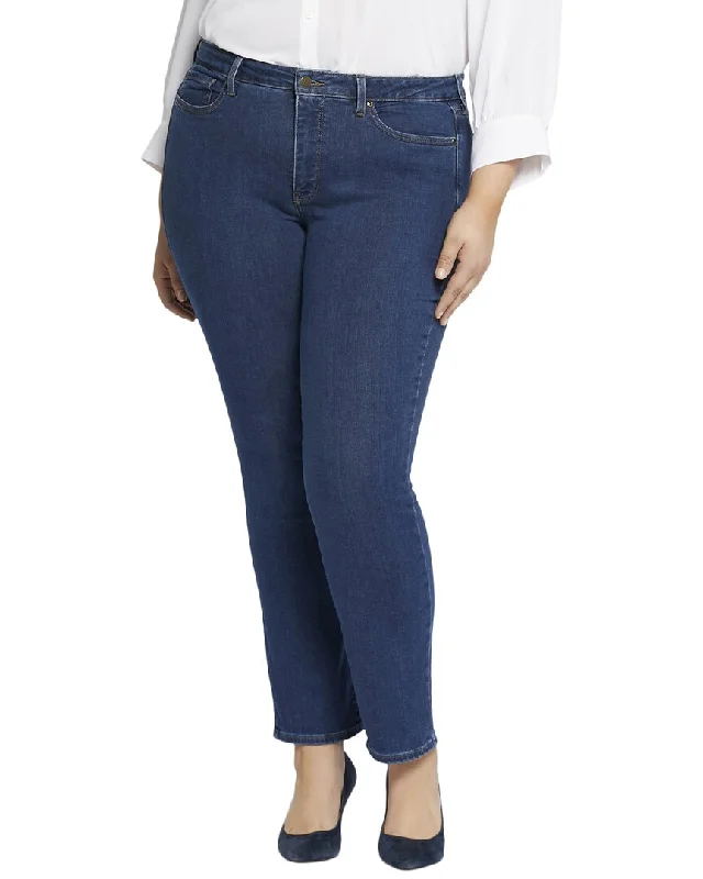 Women's pants for yoga studio Cargo women jeans with multiple pockets for added functionality NYDJ Plus Sheri Quinn Slim Jean Women's pants for yoga studio Cargo women jeans with multiple pockets for added functionality NYDJ Plus Sheri Quinn Slim Jean