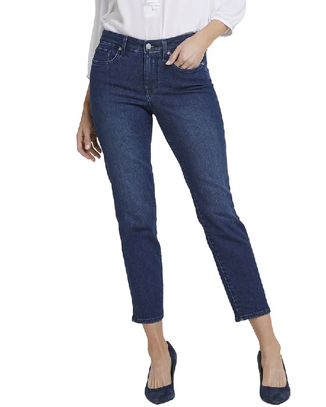 Women's pants for business trips Bootcut women jeans to complement various shoe styles NYDJ Sheri Marvelous Ankle Crop Jean Women's pants for business trips Bootcut women jeans to complement various shoe styles NYDJ Sheri Marvelous Ankle Crop Jean